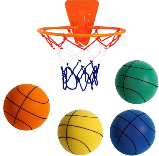 Silent Foam Basketball for Kids